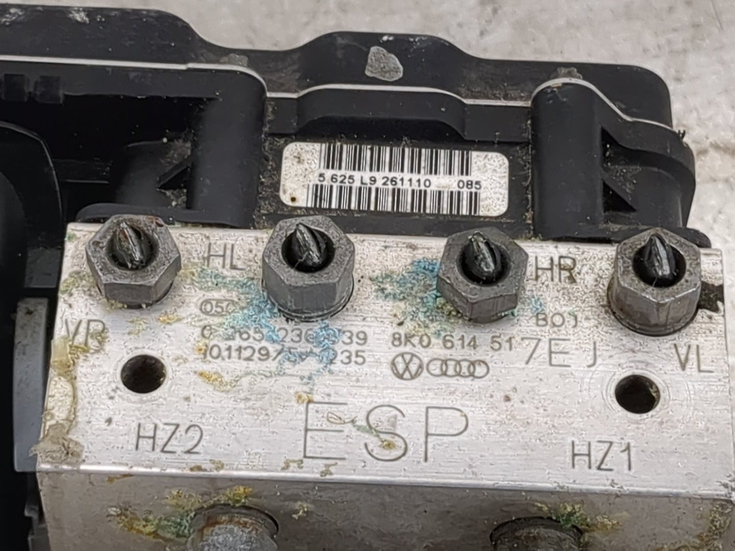 2011-2012 Audi S4 ABS Pump Control Module Replacement P/N:8K0614517EJ 10119750235, 0265236339 Fits Fits 2011 2012 OEM Used A