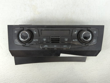 2010-2012 Audi S4 Climate Control Module Temperature AC/Heater Replacement P/N:8T1 820 043 AQ Fits OEM Used Auto Parts - Oem