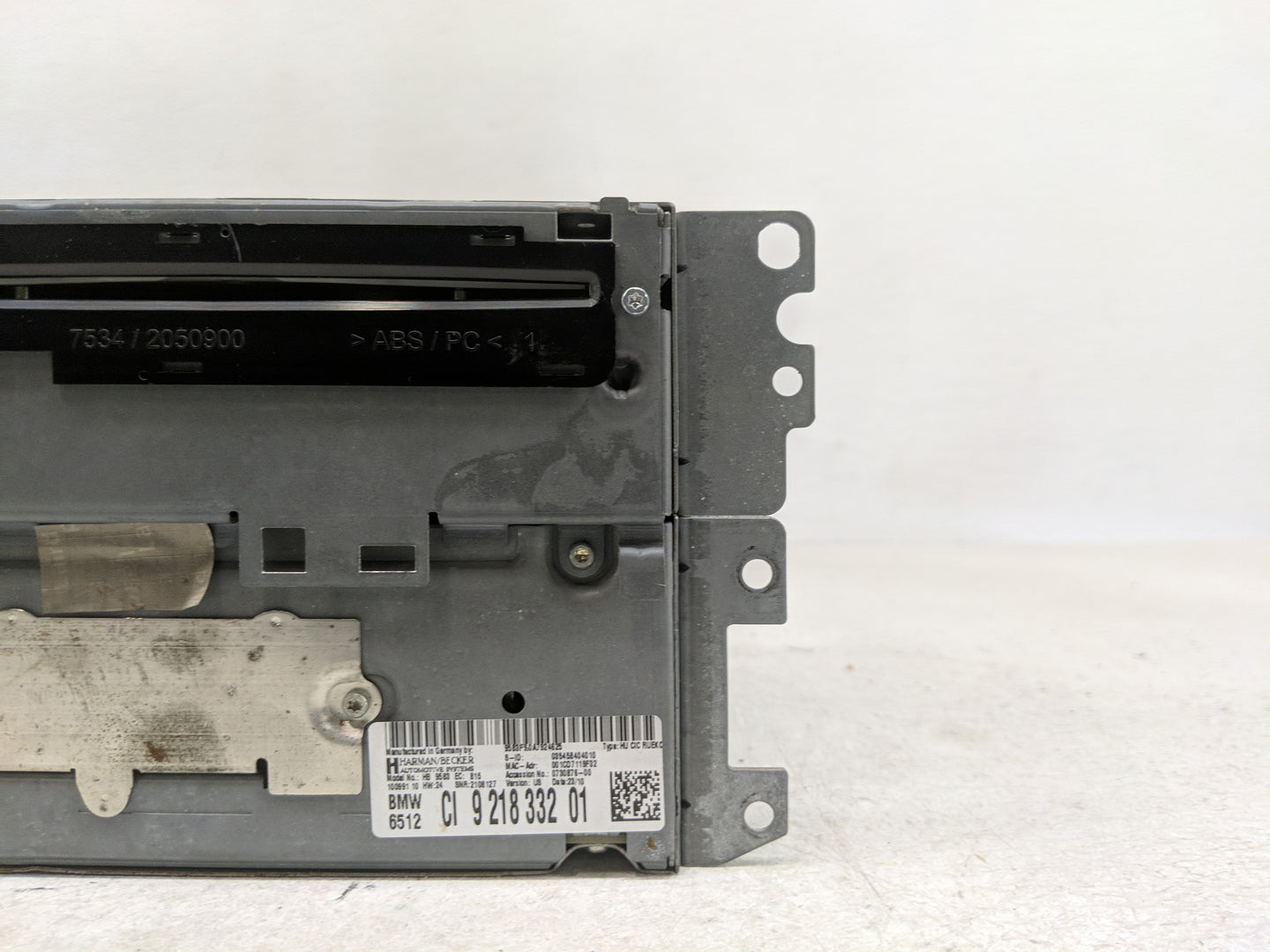2011 Bmw 128i Radio AM FM Cd Player Receiver Replacement Fits OEM Used Auto Parts - Oemusedautoparts1.com