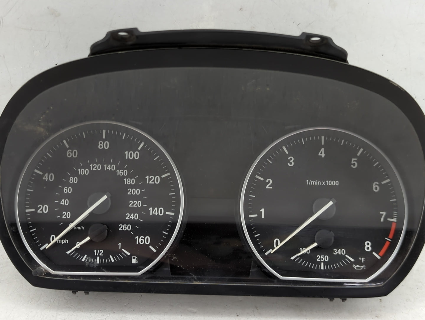 2008-2013 Bmw 135 Instrument Cluster Speedometer Gauges P/N:4032076-00 9187329-01 Miles:94K Fits OEM Used Auto Parts - Oemus