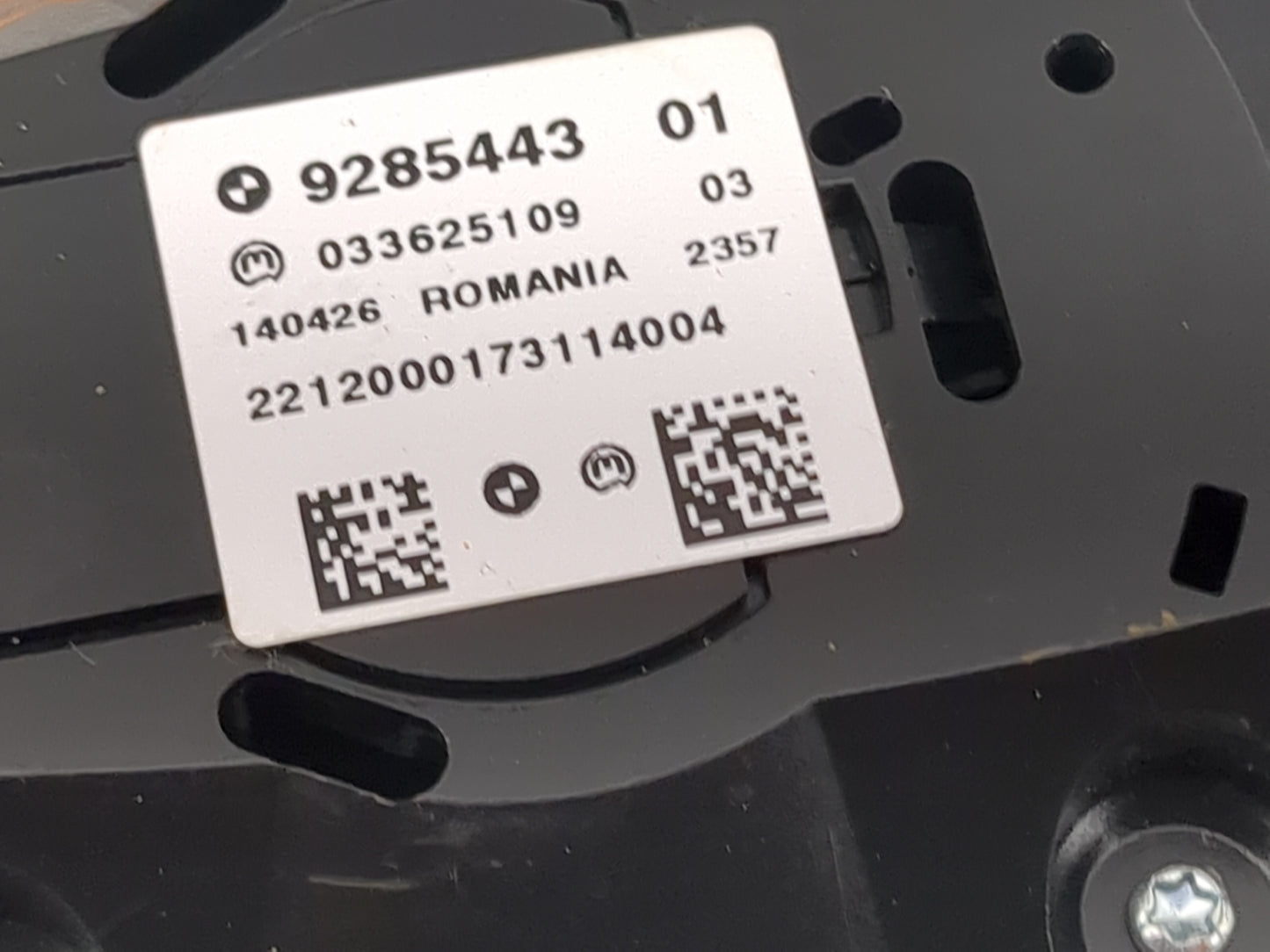 2011 Bmw 135i Radio Control Panel - Oemusedautoparts1.com