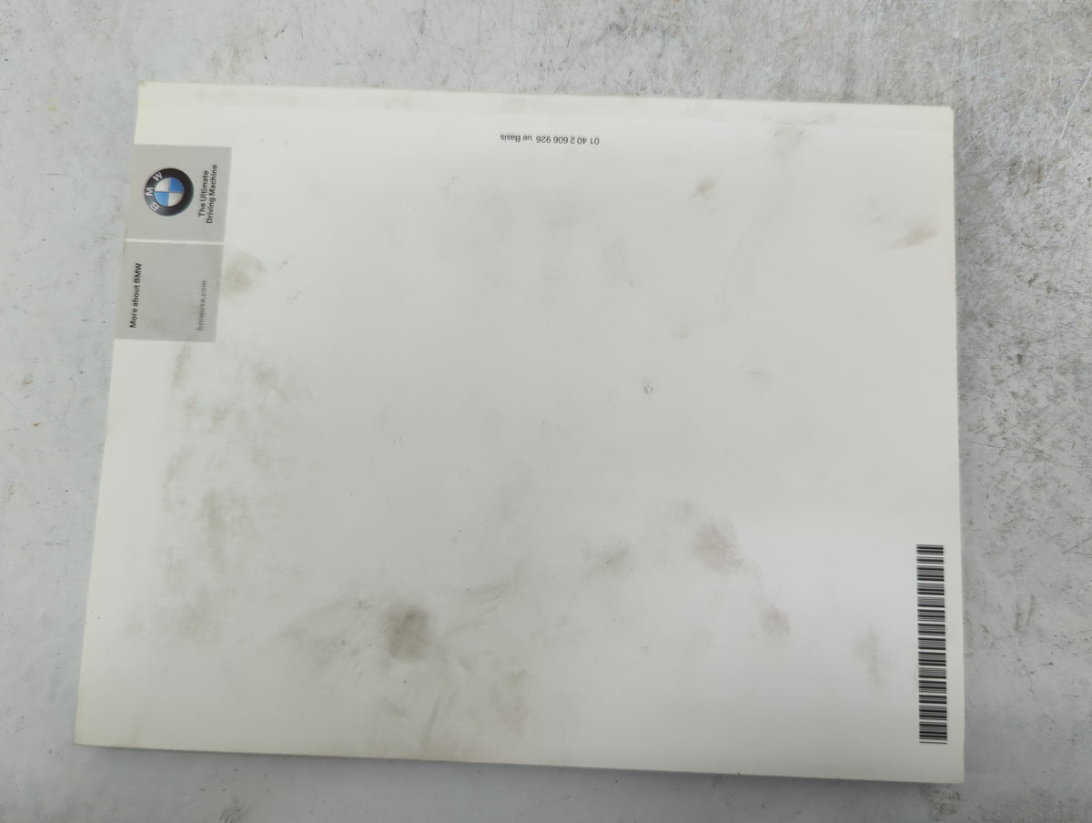 2011 Bmw 3-Series Owners Manual Book Guide P/N:01402606926 SD92-396 OEM Used Auto Parts - Oemusedautoparts1.com