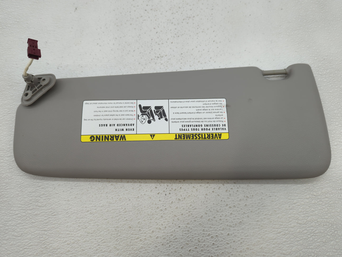2006-2011 Bmw 323i Sun Visor Shade Replacement Passenger Right Mirror Fits OEM Used Auto Parts - Oemusedautoparts1.com