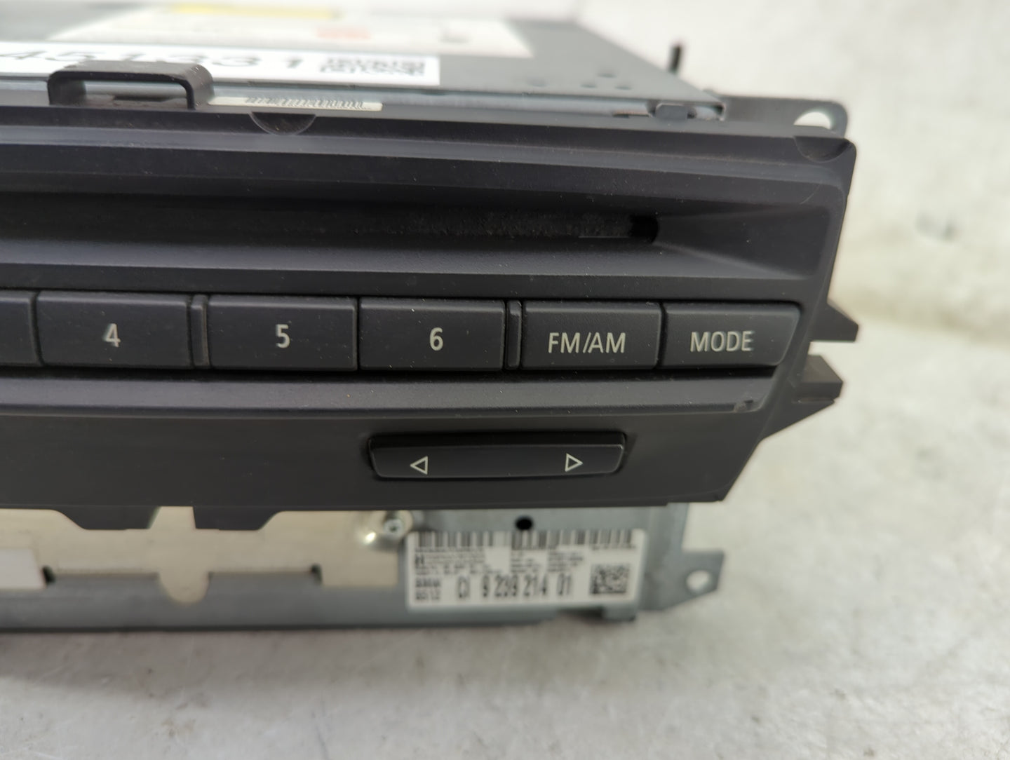 2011 Bmw 328 Radio AM FM Cd Player Receiver Replacement P/N:9239214 HB9583, CI923921401 Fits OEM Used Auto Parts - Oemusedau