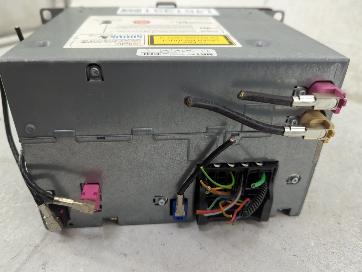 2011 Bmw 328 Radio AM FM Cd Player Receiver Replacement P/N:9239214 HB9583, CI923921401 Fits OEM Used Auto Parts - Oemusedau