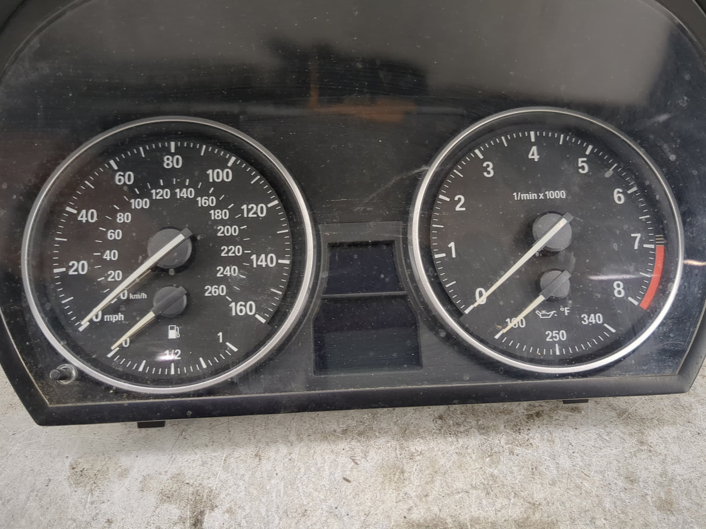 2011-2013 Bmw 328 Instrument Cluster Speedometer Gauges P/N:9242370-01 A2C 534 185 09 Miles:163K Fits Fits 2011 2012 2013 OE