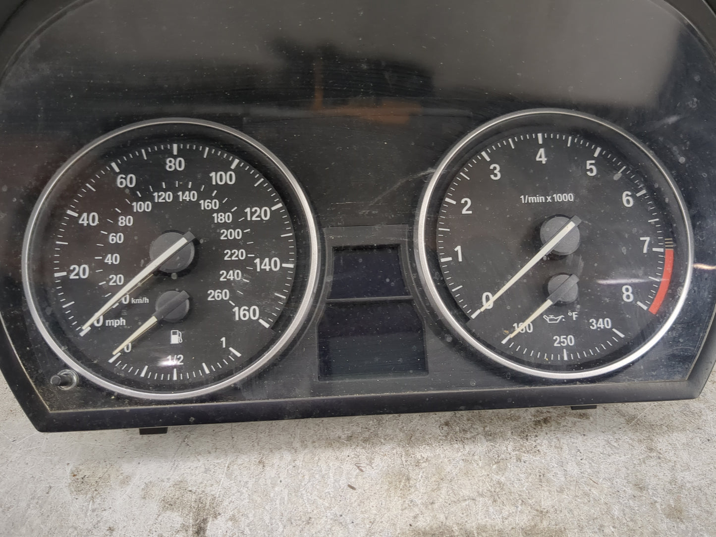 2011-2013 Bmw 328 Instrument Cluster Speedometer Gauges P/N:9242370-01 A2C 534 185 09 Miles:163K Fits Fits 2011 2012 2013 OE