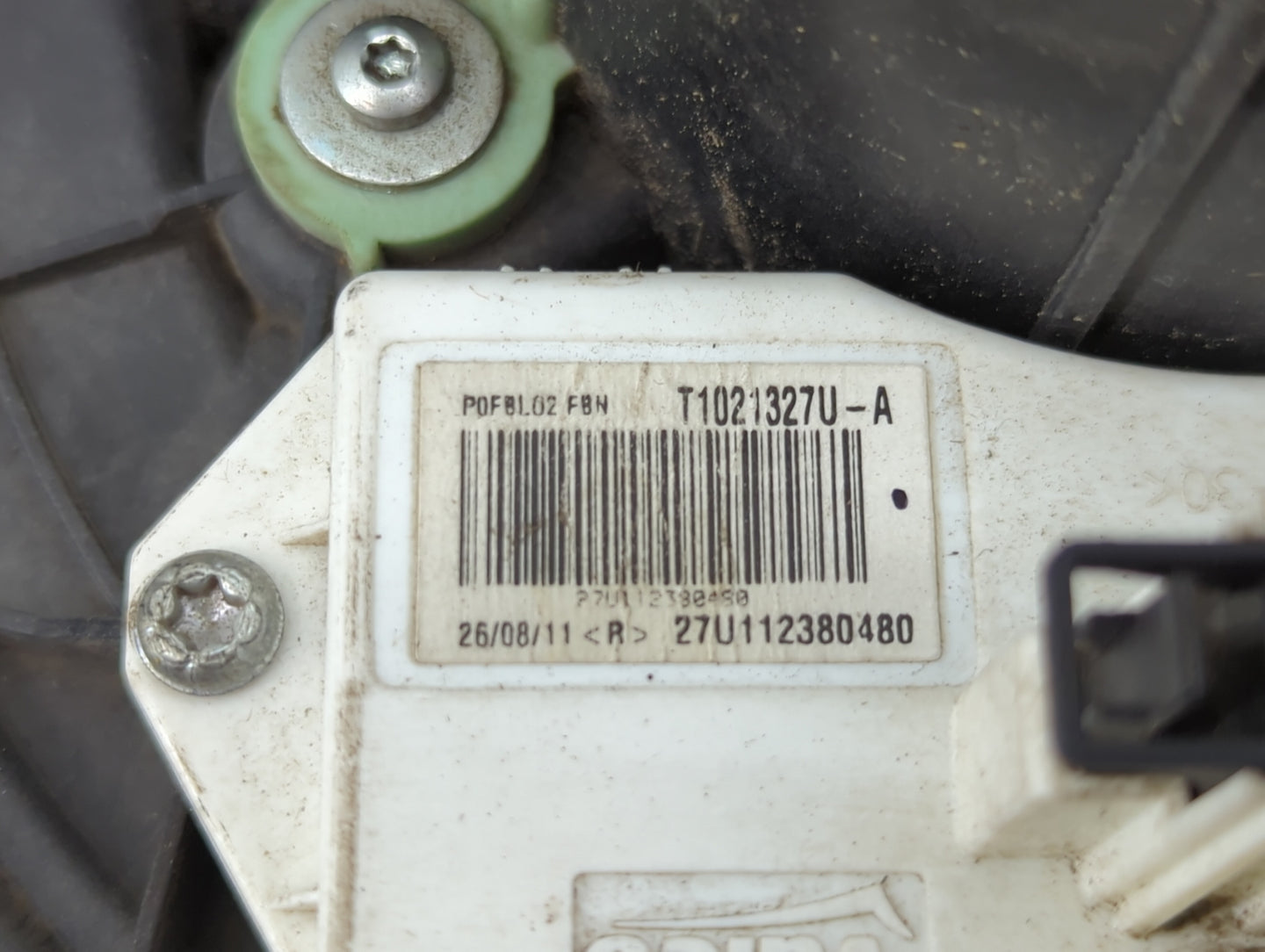 2007-2013 Bmw 328i Heater AC Blower Motor P/N:T1021327U-A P0F8L02F8N Fits OEM Used Auto Parts - Oemusedautoparts1.com