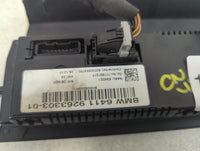 2010-2012 Bmw 328i Climate Control Module Temperature AC/Heater Replacement P/N:9263303-01 6411926330301 Fits OEM Used Auto 