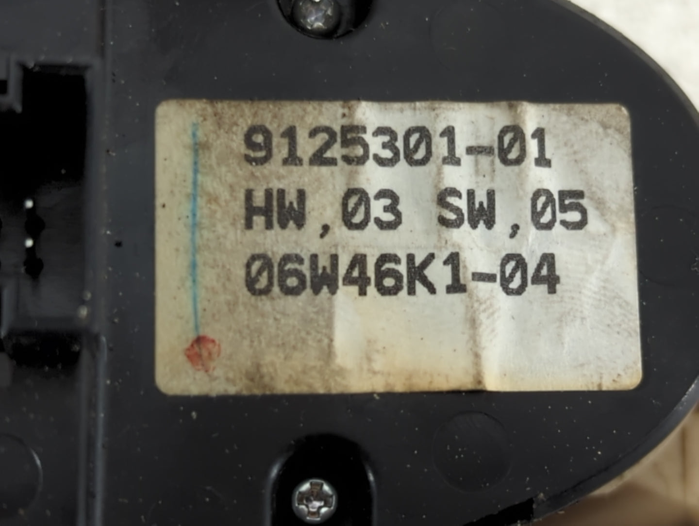 2007-2012 Bmw 328i Master Power Window Switch Replacement Driver Side Left P/N:9125301-01 Fits OEM Used Auto Parts - Oemused