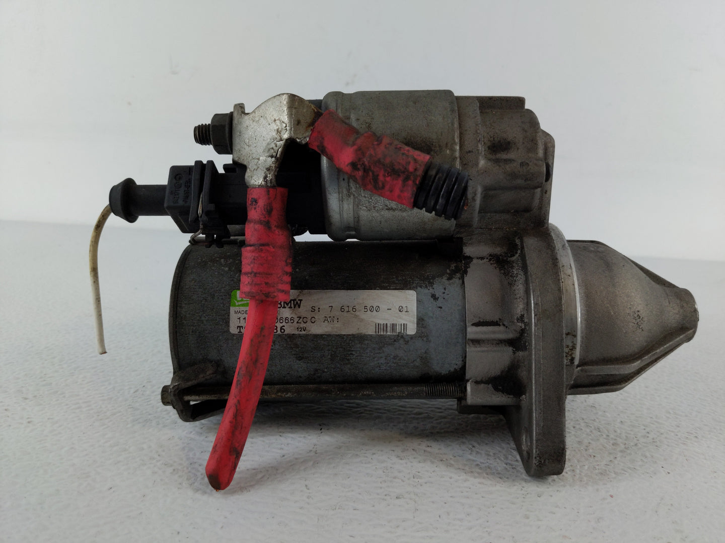 2011-2013 Bmw 328i Car Starter Motor Solenoid OEM P/N:7 616 500 Fits Fits 2011 2012 2013 2014 2015 2016 OEM Used Auto Parts 
