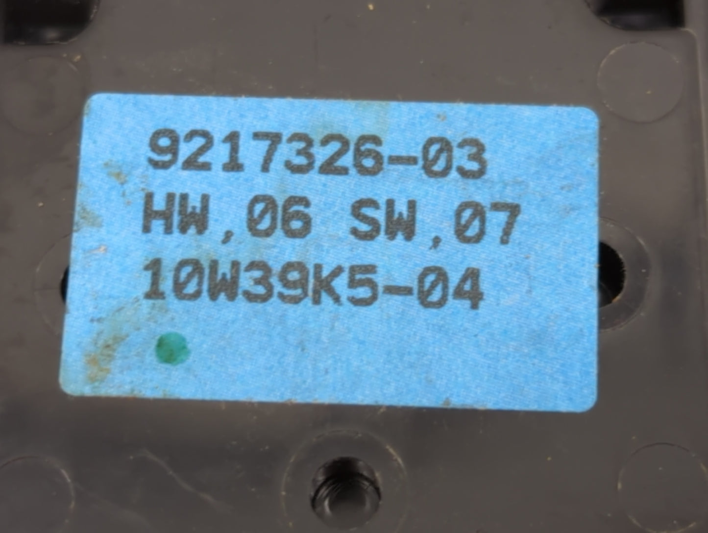 2007-2012 Bmw 328i Master Power Window Switch Replacement Driver Side Left P/N:9217326-03 Fits OEM Used Auto Parts - Oemused