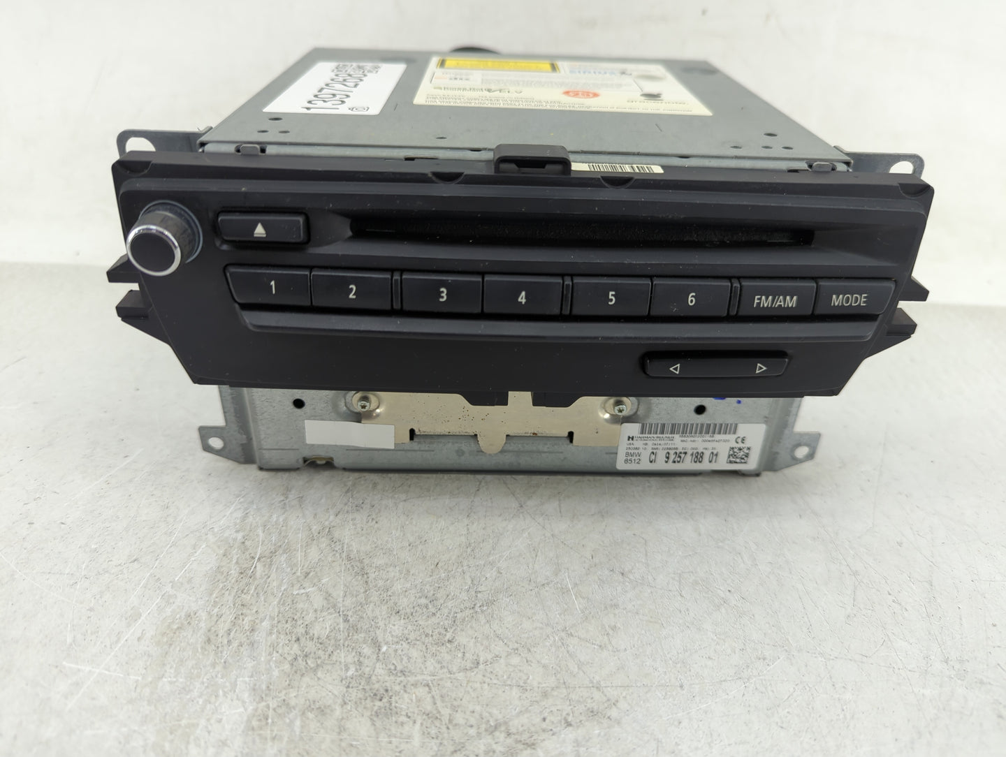 2010-2013 Bmw 328i Radio AM FM Cd Player Receiver Replacement P/N:9 257 188 01 Fits Fits 2010 2011 2012 2013 2014 2015 2016 