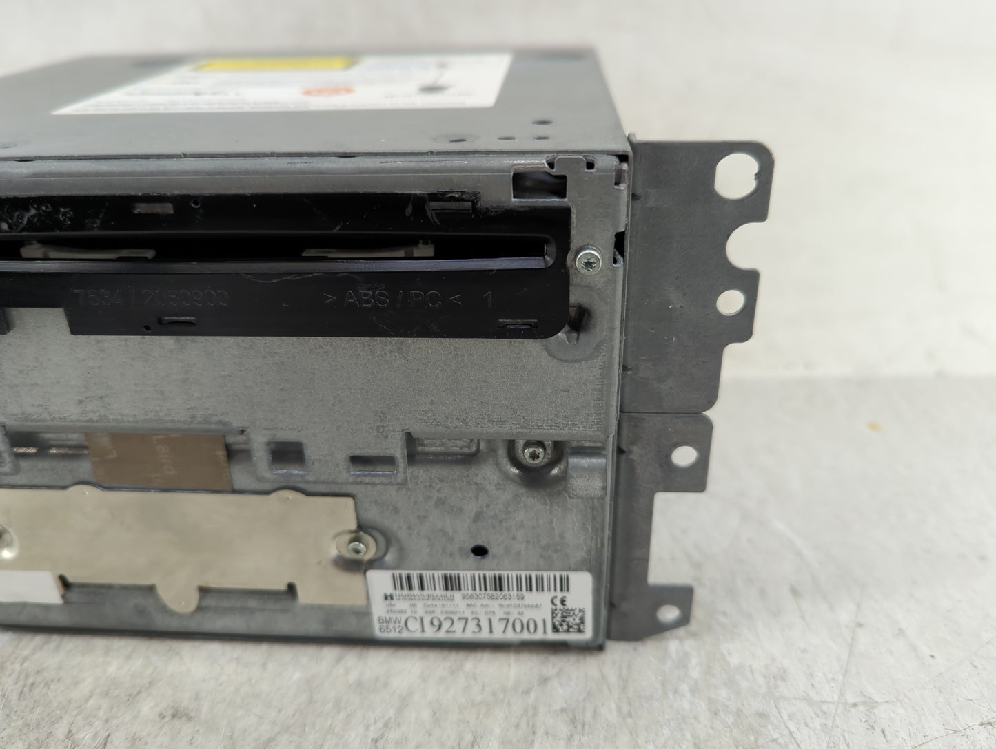 2011 Bmw 328i Radio AM FM Cd Player Receiver Replacement P/N:927317001 Fits OEM Used Auto Parts - Oemusedautoparts1.com