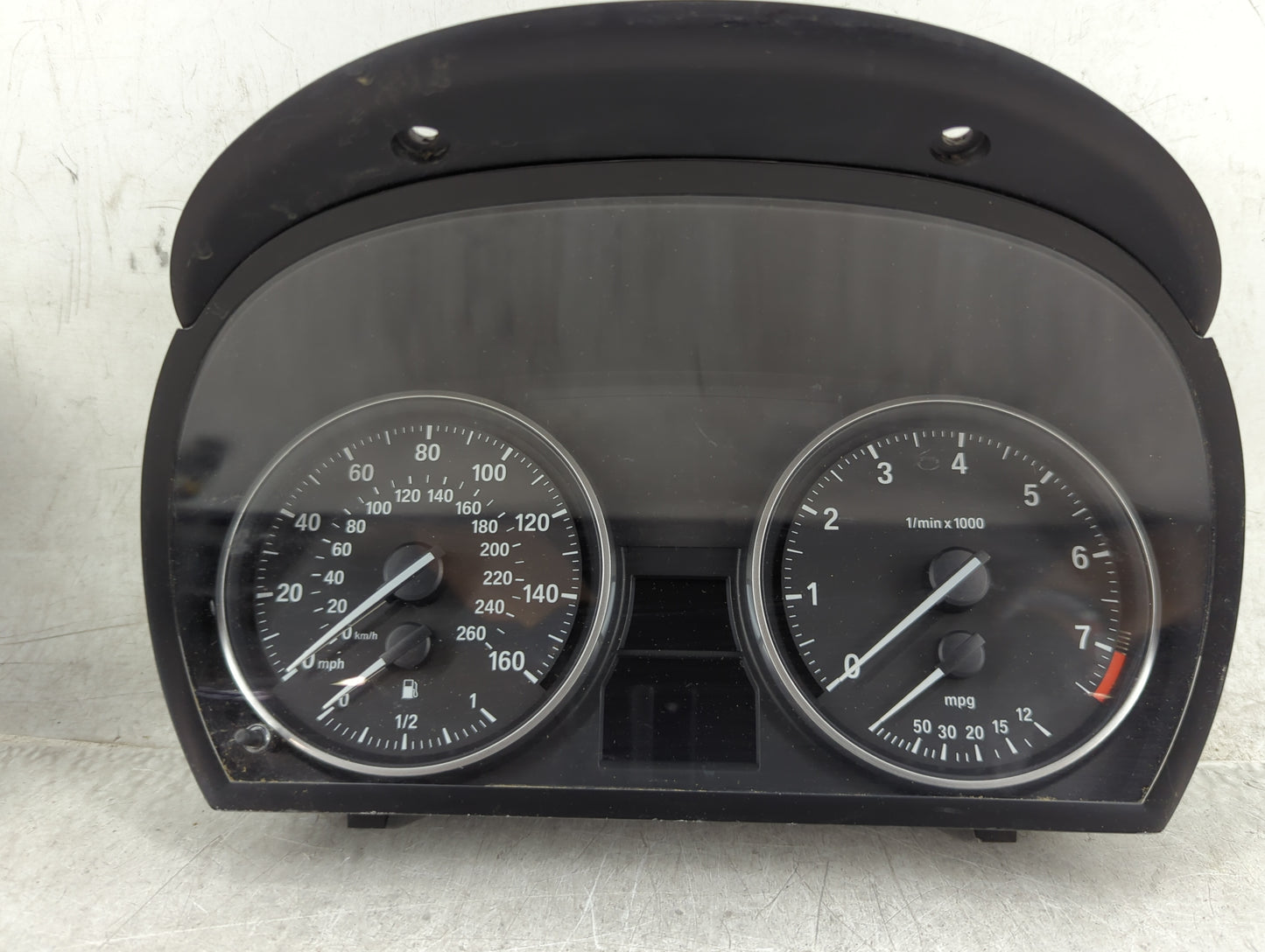 2011 Bmw 328i Instrument Cluster Speedometer Gauges P/N:9187365-01 Miles: Fits OEM Used Auto Parts - Oemusedautoparts1.com