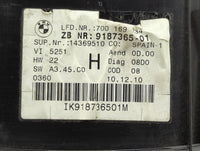 2011 Bmw 328i Instrument Cluster Speedometer Gauges P/N:9187365-01 Miles: Fits OEM Used Auto Parts - Oemusedautoparts1.com