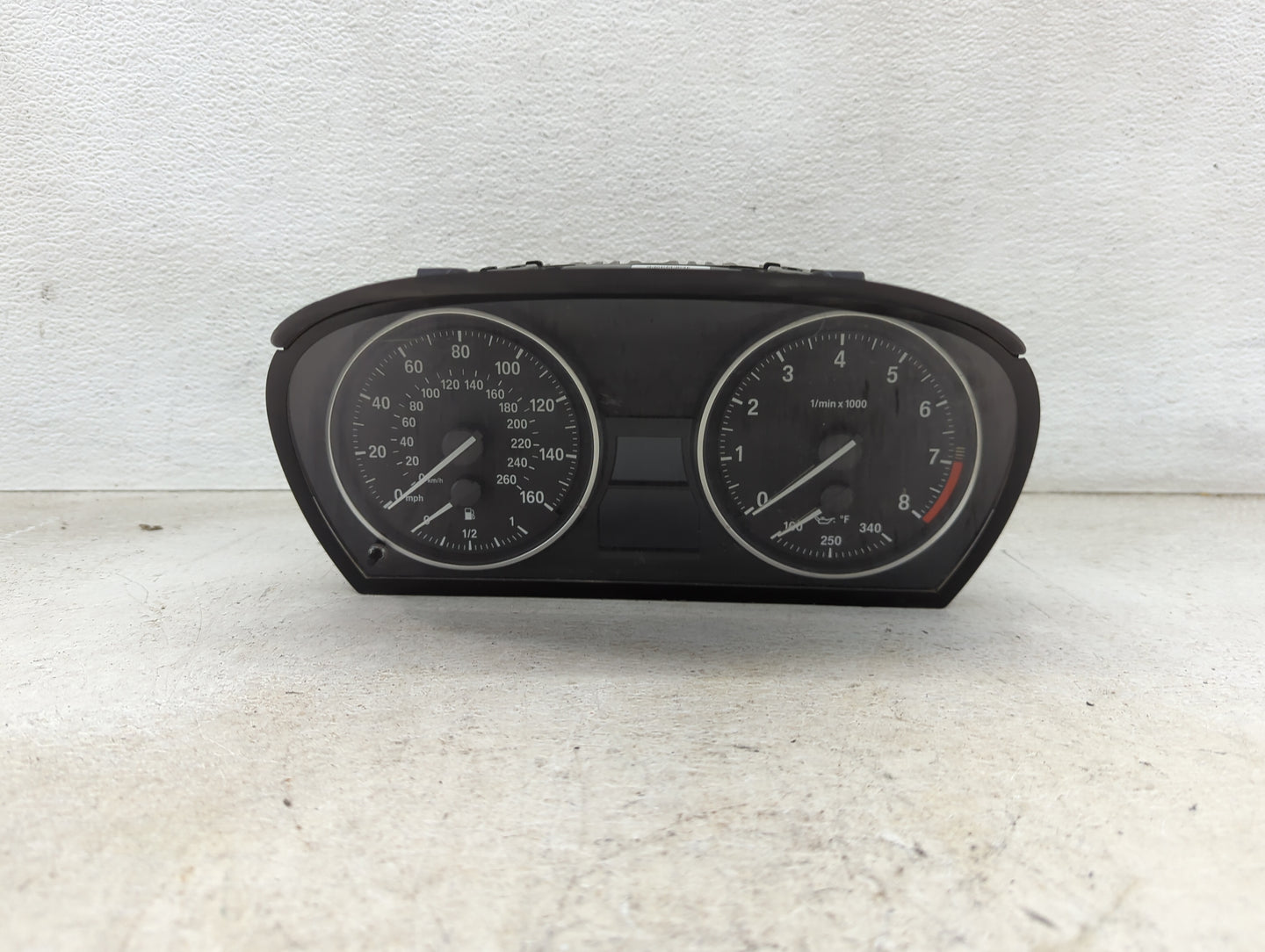 2007-2011 Bmw 328i Instrument Cluster Speedometer Gauges Miles: Fits Fits 2007 2008 2009 2010 2011 OEM Used Auto Parts - Oem