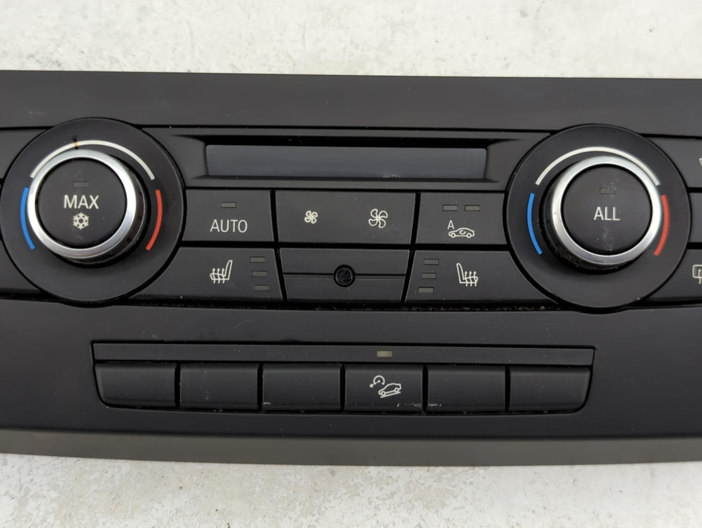 2010-2012 Bmw 328i Climate Control Module Temperature AC/Heater Replacement P/N:9250393-01 Fits Fits 2010 2011 2012 2013 201