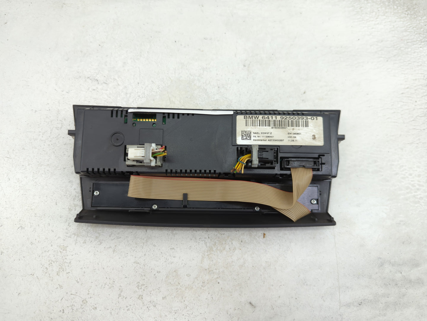 2010-2012 Bmw 328i Climate Control Module Temperature AC/Heater Replacement P/N:9250393-01 Fits Fits 2010 2011 2012 2013 201