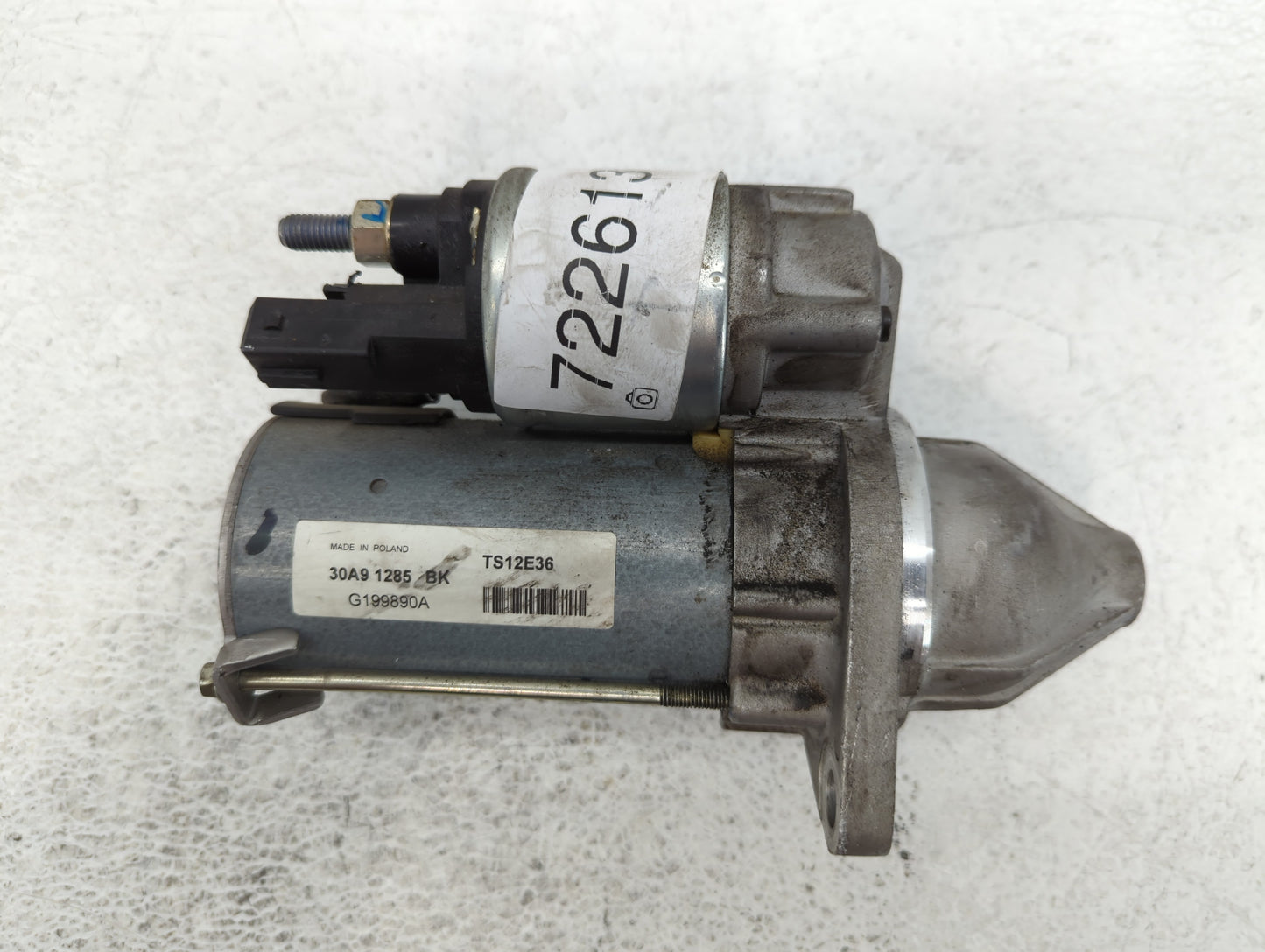 2011-2013 Bmw 328i Car Starter Motor Solenoid OEM P/N:G199890A TS1E356, 30A9 1285 BK Fits Fits 2011 2012 2013 2014 2015 2016