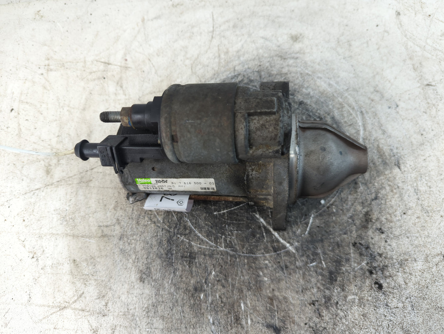 2011-2013 Bmw 328i Car Starter Motor Solenoid OEM P/N:TS12E36 7 616 500-01 Fits Fits 2011 2012 2013 2014 2015 2016 OEM Used 