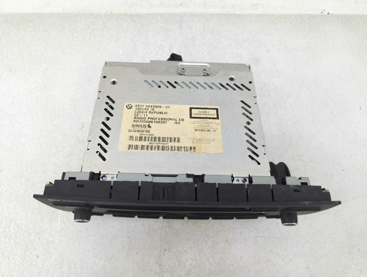 2011-2013 Bmw 335 Radio AM FM Cd Player Receiver Replacement P/N:9243928-01 6512924392801 Fits Fits 2011 2012 2013 2014 2015