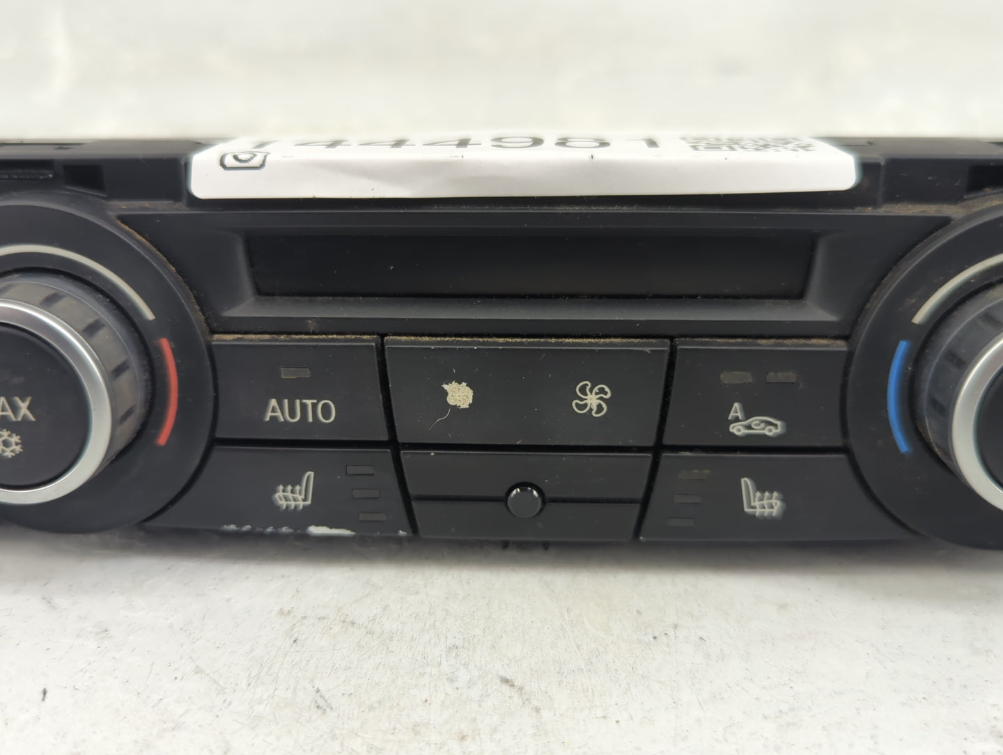 2010-2011 Bmw 335 Climate Control Module Temperature AC/Heater Replacement P/N:64119242409-01 A2C53420850 Fits OEM Used Auto