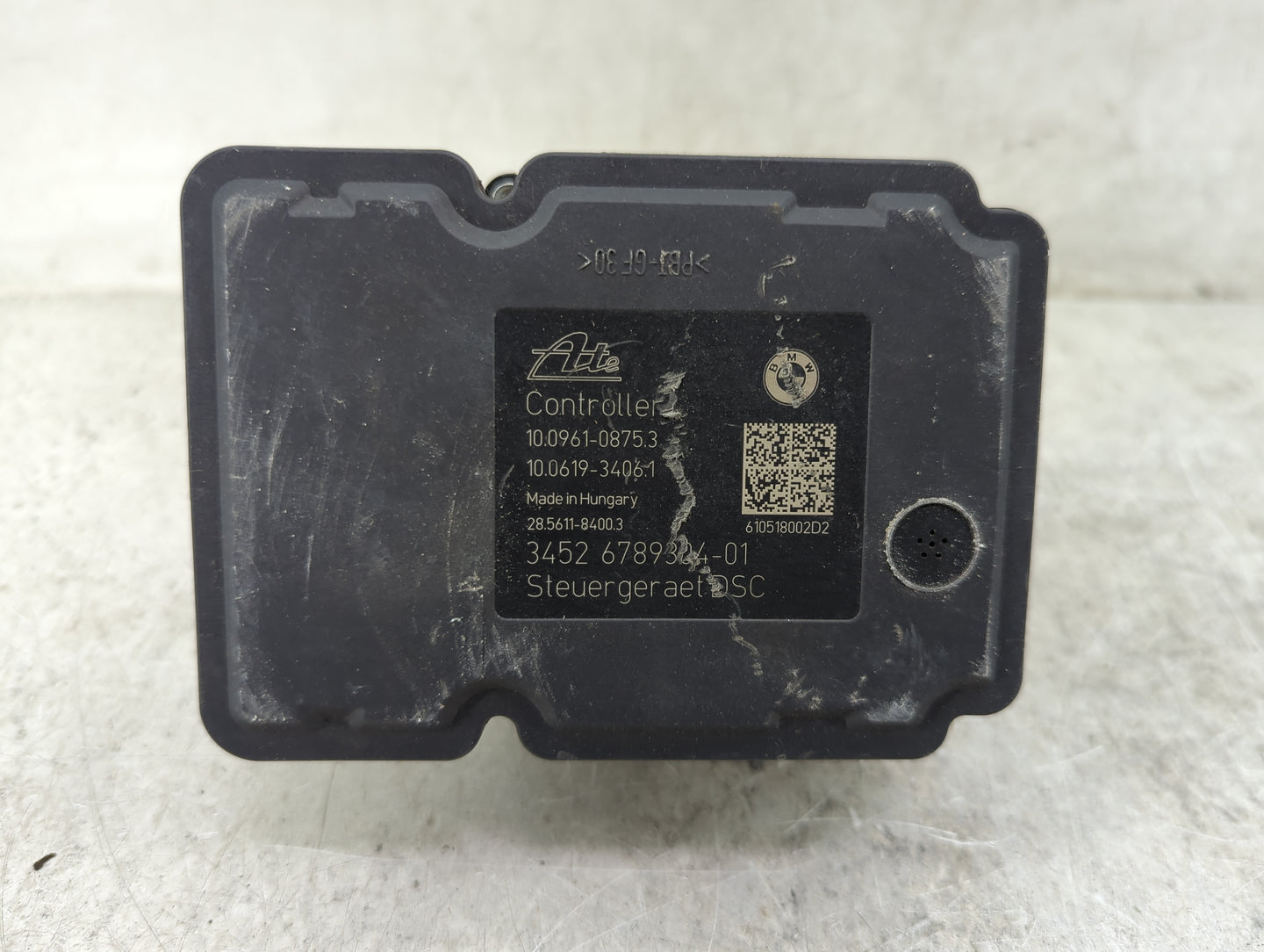 2009-2013 Bmw 335 ABS Pump Control Module Replacement P/N:3451-6789303-02 3452 6789304-01 Fits Fits 2009 2010 2011 2012 2013
