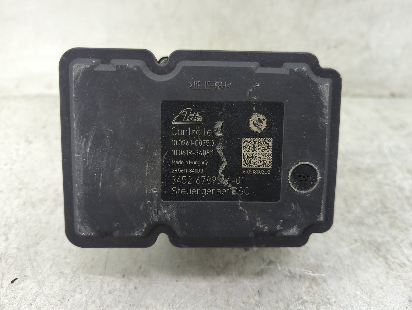 2009-2013 Bmw 335 ABS Pump Control Module Replacement P/N:3451-6789303-02 3452 6789304-01 Fits Fits 2009 2010 2011 2012 2013