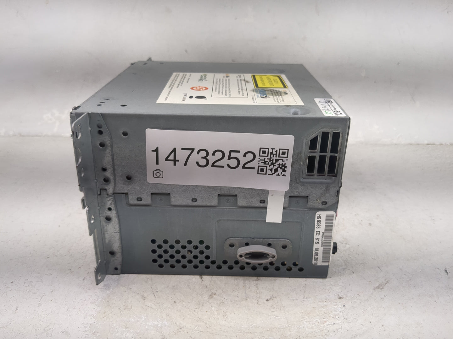2007-2012 Bmw 335 Radio AM FM Cd Player Receiver Replacement P/N:9218332 HB9563 Fits Fits 2007 2008 2009 2010 2011 2012 2013