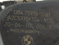 2011-2015 Bmw 335i Throttle Body P/N:1354 7597871-01 Fits Fits 2010 2011 2012 2013 2014 2015 2016 2017 2018 2019 2020 OEM Us