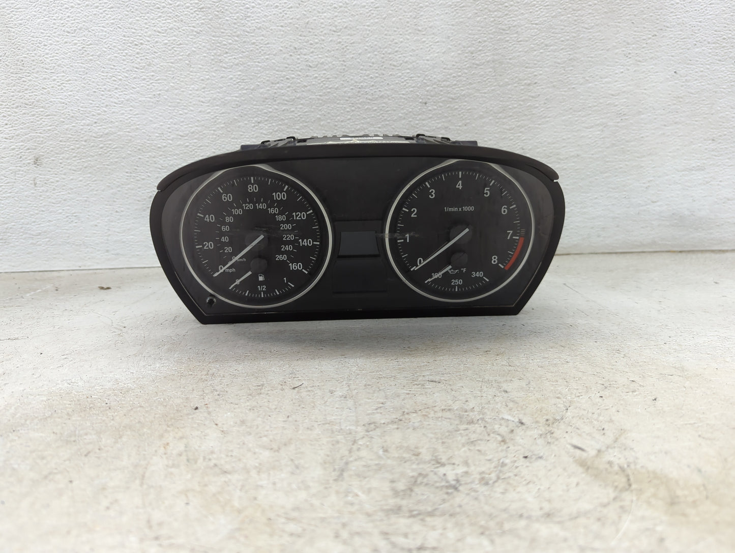 2007-2011 Bmw 335i Instrument Cluster Speedometer Gauges Miles: Fits Fits 2007 2008 2009 2010 2011 OEM Used Auto Parts - Oem