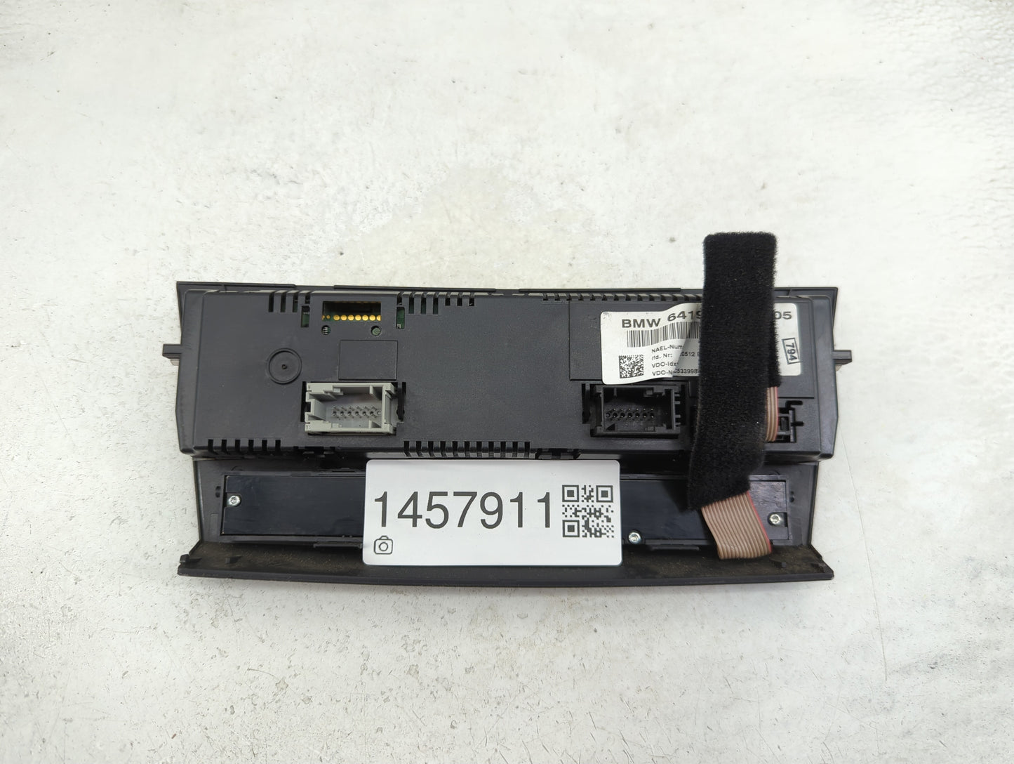 2011-2013 Bmw 335i Climate Control Module Temperature AC/Heater Replacement P/N:9221854-05 Fits Fits 2011 2012 2013 OEM Used