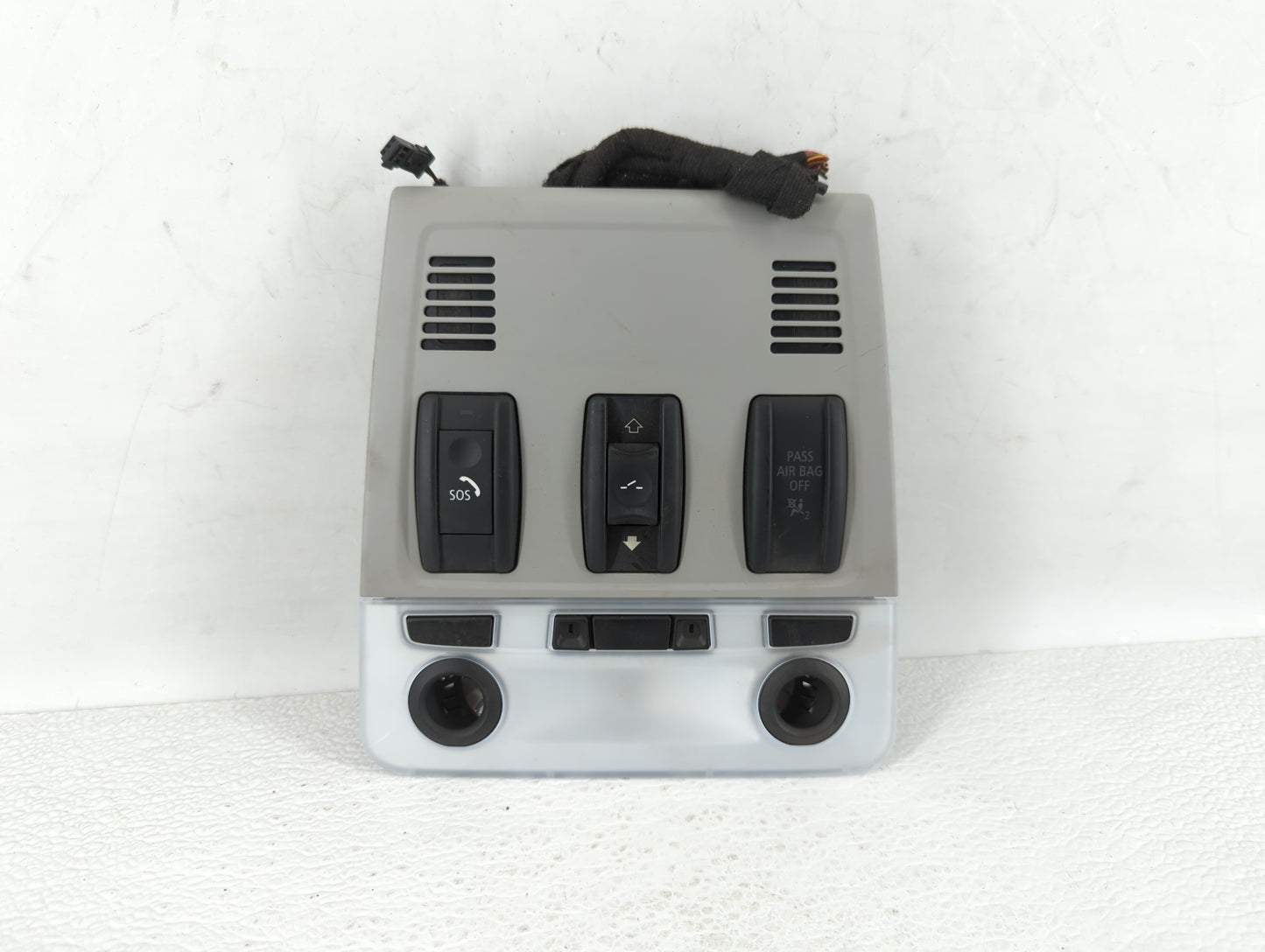2011 Bmw 335i Overhead Roof Console Grey - Oemusedautoparts1.com