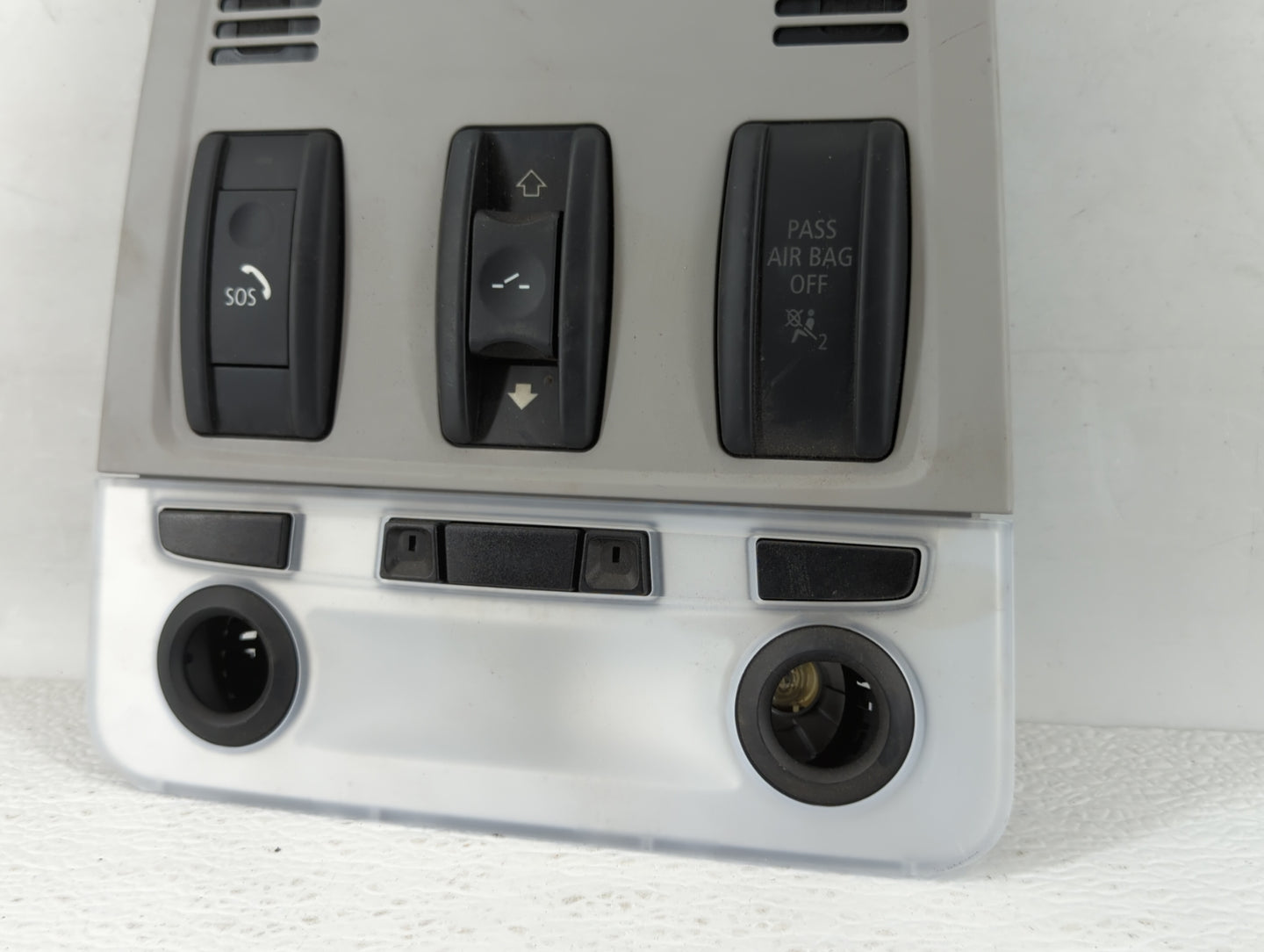 2011 Bmw 335i Overhead Roof Console Grey - Oemusedautoparts1.com