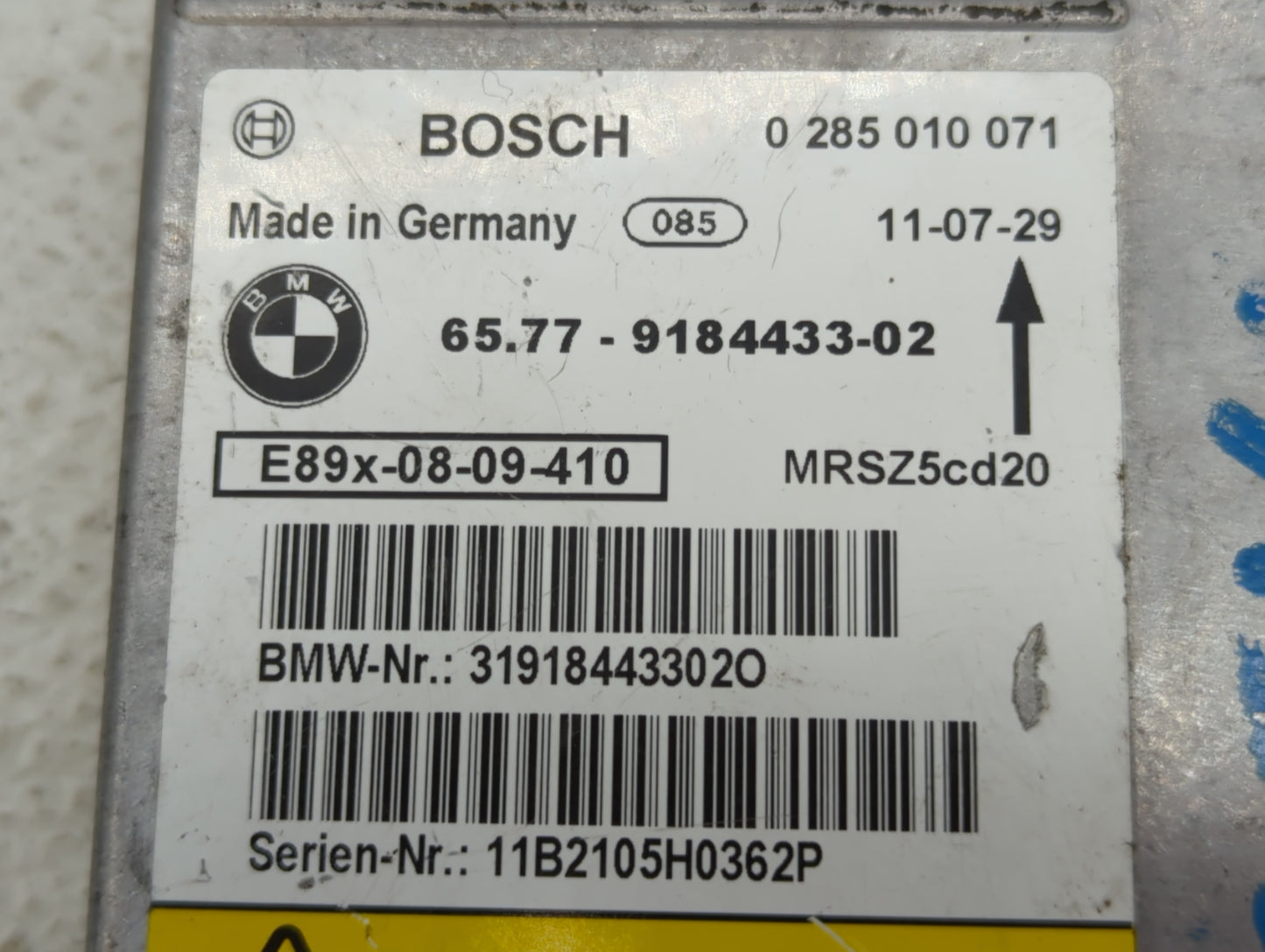 2008-2011 Bmw 335i Chassis Control Module Ccm Bcm Body Control - Oemusedautoparts1.com