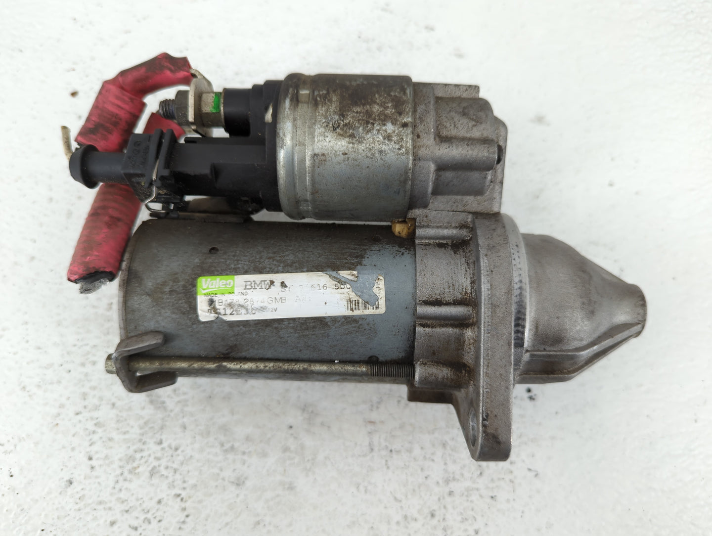 2011-2015 Bmw 335i Car Starter Motor Solenoid OEM P/N:B178 2874 GMB Fits Fits 2011 2012 2013 2014 2015 2016 OEM Used Auto Pa