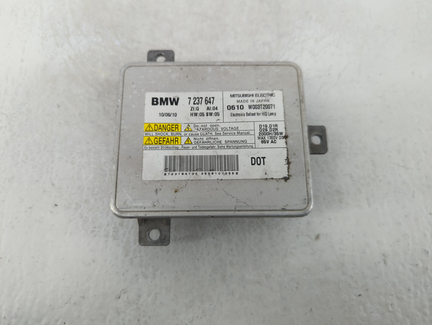 2011-2013 Bmw 335i Headlight Ballast Head Light - Oemusedautoparts1.com