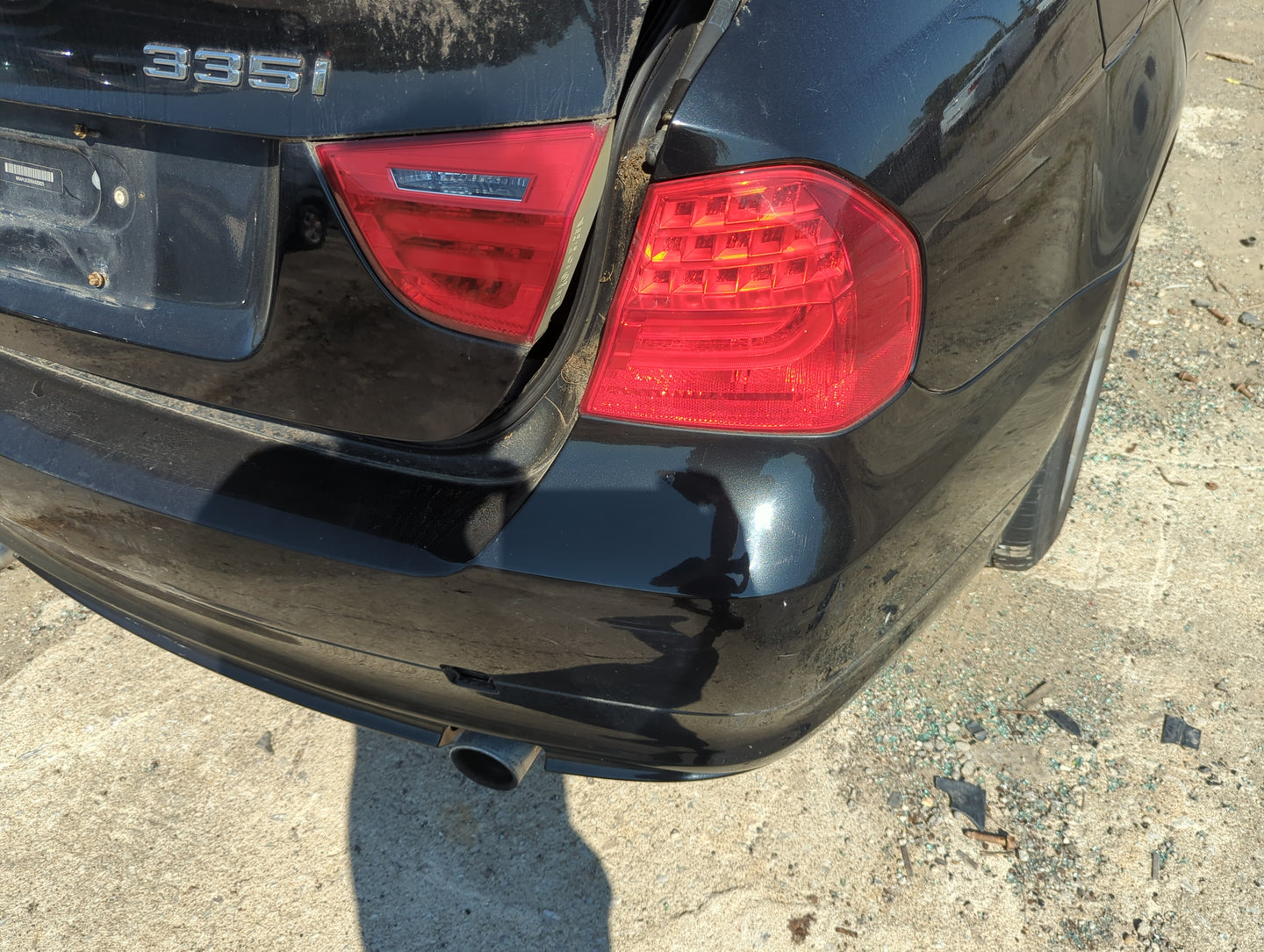 Bmw 335i Xdrive Rear Bumper Assembly Oem - Oemusedautoparts1.com