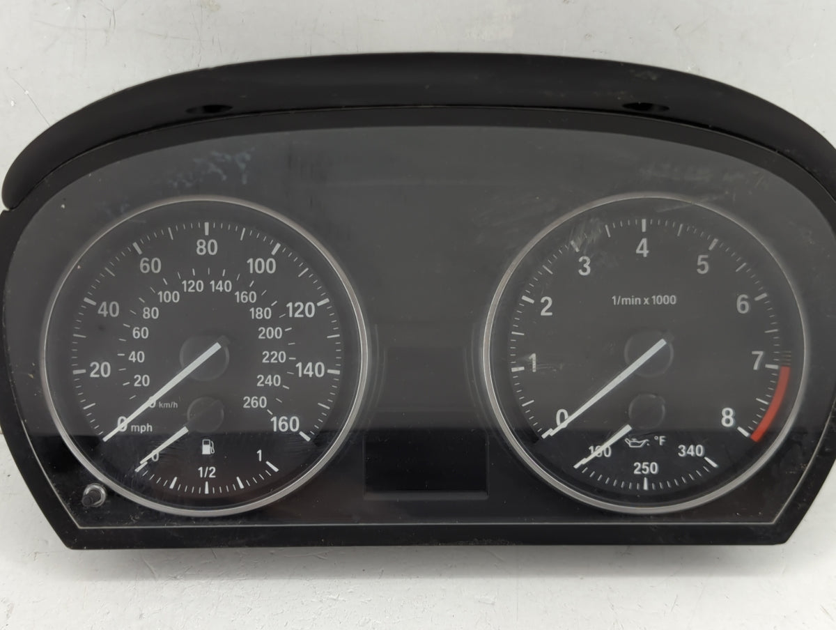 2011 Bmw 335i Xdrive Instrument Cluster Speedometer Gauges P/N:9242370-01 Miles:1K Fits Fits 2007 2008 2009 2010 OEM Used Au