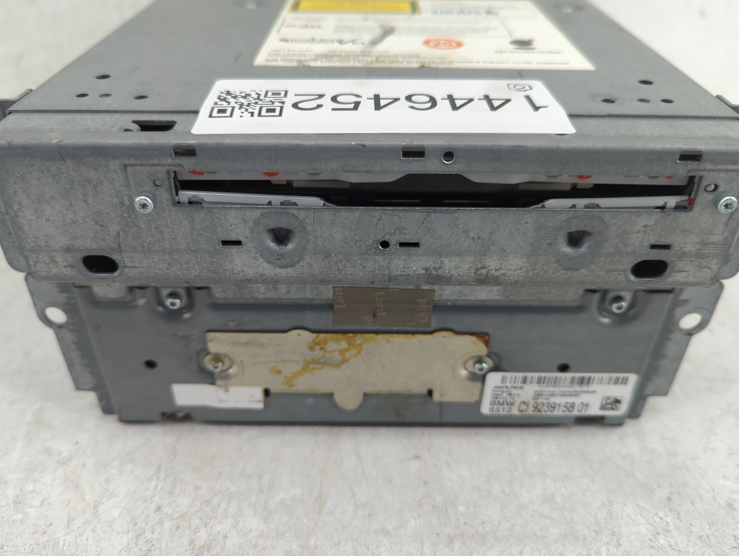 2011-2012 Bmw 528 Radio AM FM Cd Player Receiver Replacement P/N:9239158 ALB092A0927875 Fits Fits 2010 2011 2012 OEM Used Au