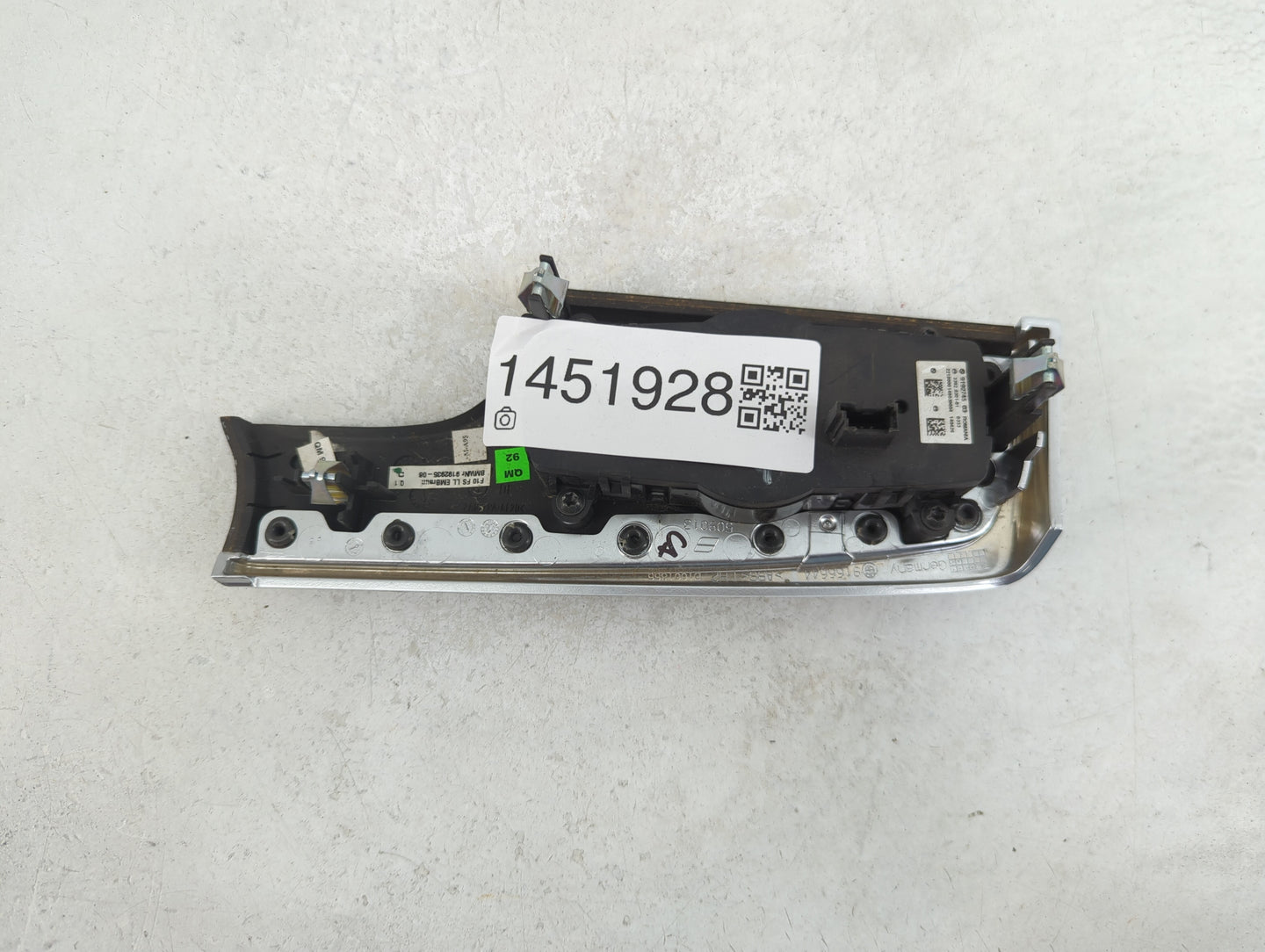 2011 Bmw 528 Headlight Head Light Switch Lamp Control 9192745|9182926-08 - Oemusedautoparts1.com