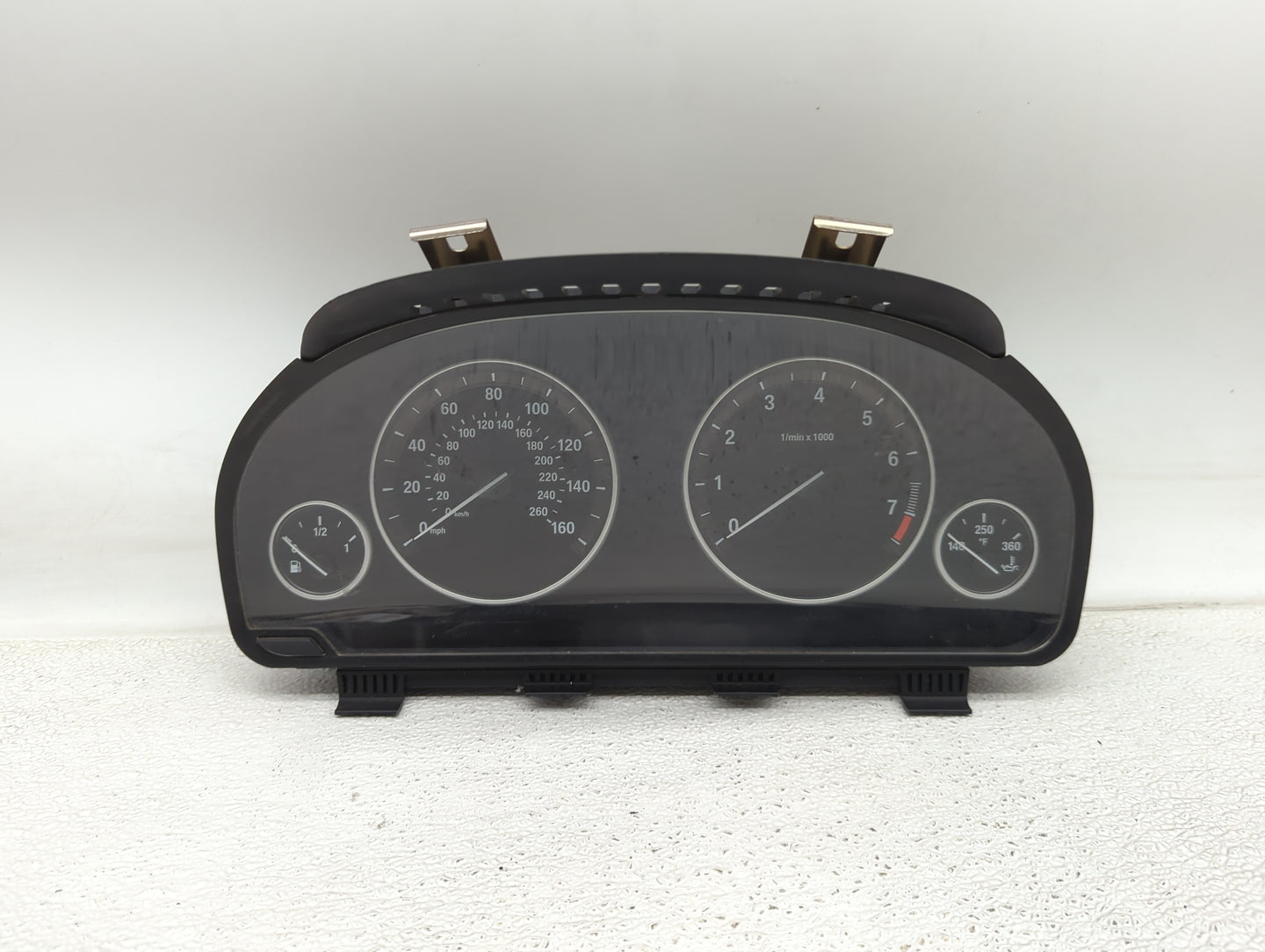 2011 Bmw 528 Instrument Cluster Speedometer Gauges P/N:9249343-01 2119945-06, 258115 11 Fits OEM Used Auto Parts - Oemusedau