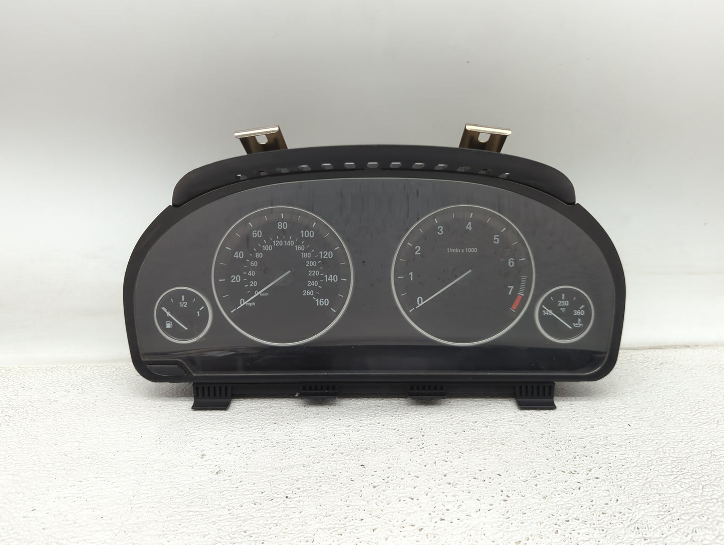 2011 Bmw 528 Instrument Cluster Speedometer Gauges P/N:9249343-01 2119945-06, 258115 11 Fits OEM Used Auto Parts - Oemusedau