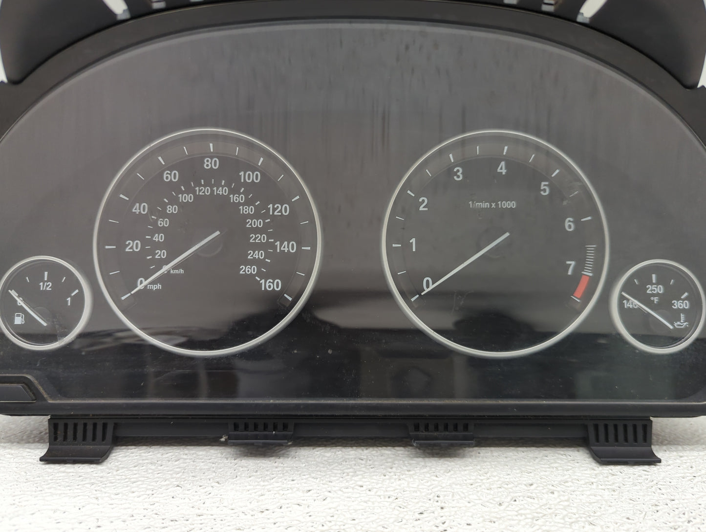 2011 Bmw 528 Instrument Cluster Speedometer Gauges P/N:9249343-01 2119945-06, 258115 11 Fits OEM Used Auto Parts - Oemusedau