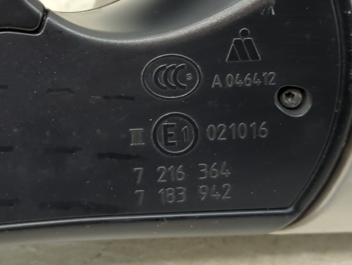2011-2012 Bmw 528 Passenger Side View Mirror - Right Door Mirror OEM Used - Oemusedautoparts1.com
