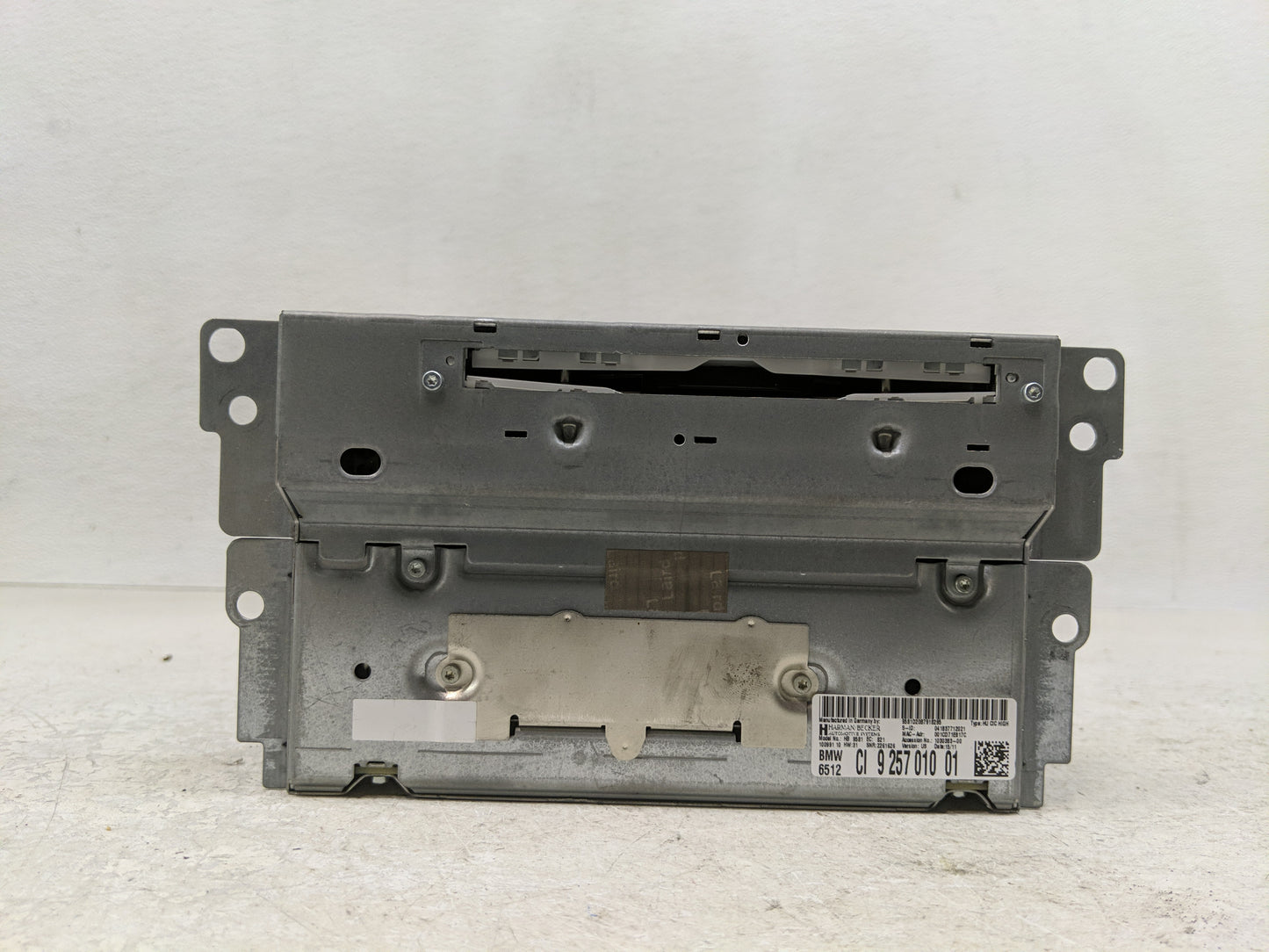 2011-2012 Bmw 528i Radio AM FM Cd Player Receiver Replacement Fits Fits 2010 2011 2012 OEM Used Auto Parts - Oemusedautopart