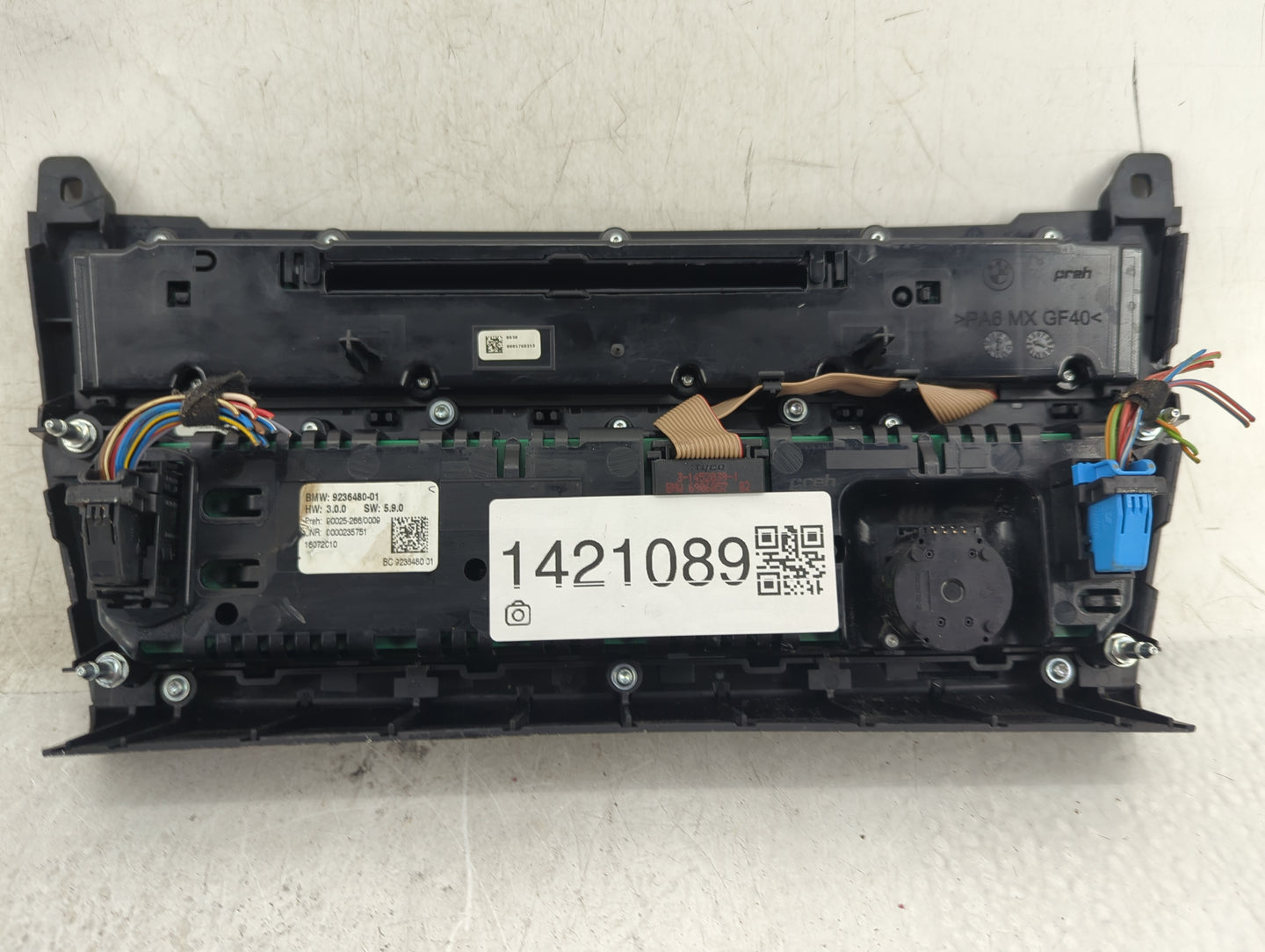 2011-2012 Bmw 528i Radio Control Panel - Oemusedautoparts1.com