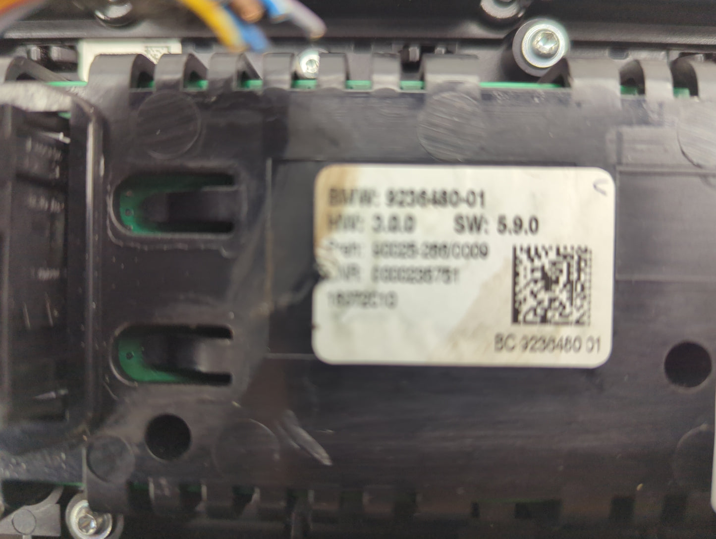 2011-2012 Bmw 528i Radio Control Panel - Oemusedautoparts1.com
