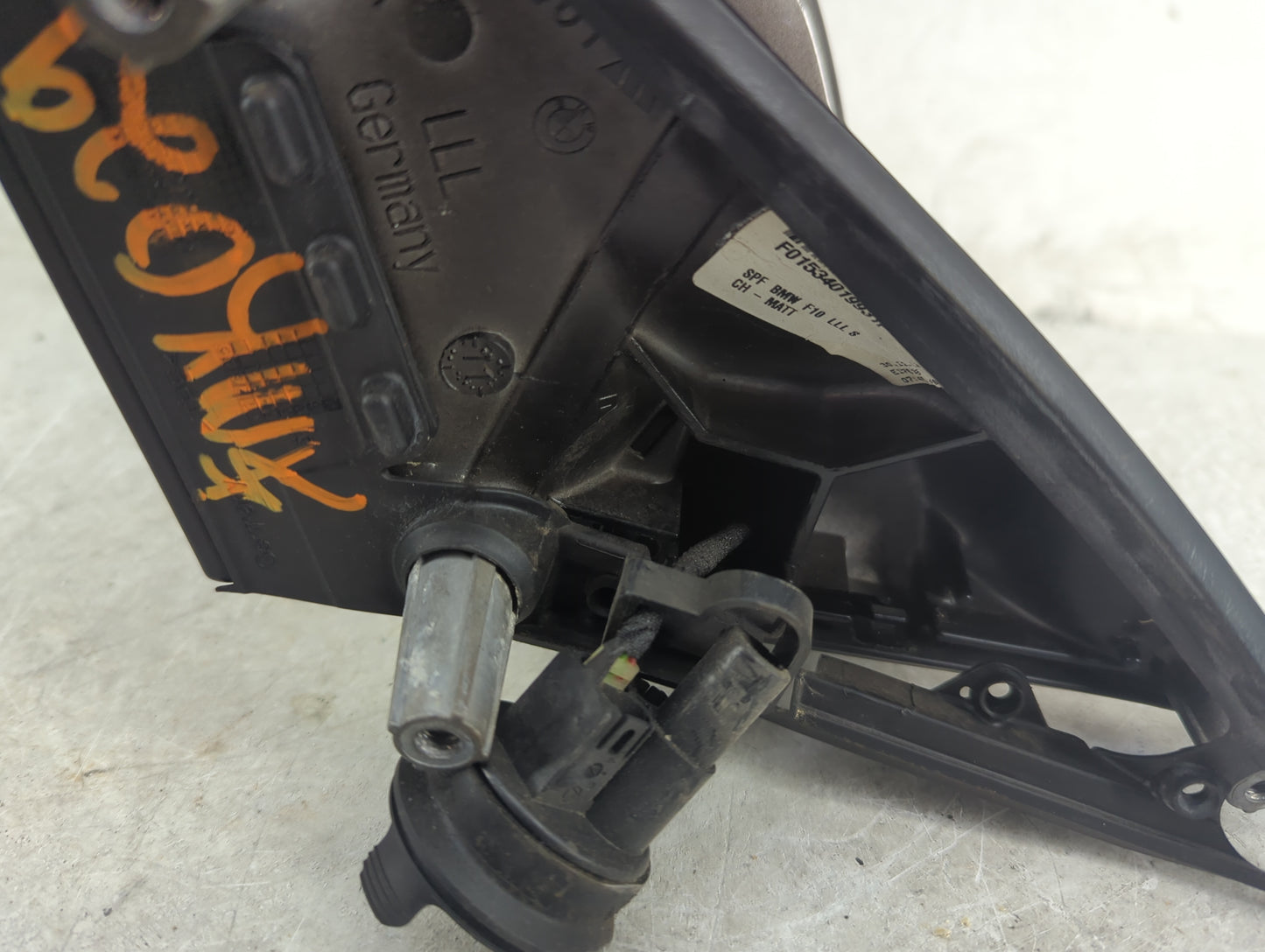 2011-2012 Bmw 528i Driver Side View Mirror - Left Door Mirror OEM Used - Oemusedautoparts1.com